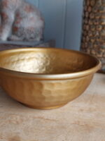 Petit bol martelé patine laiton déco ethnique chic Ib Laursen – Image 2