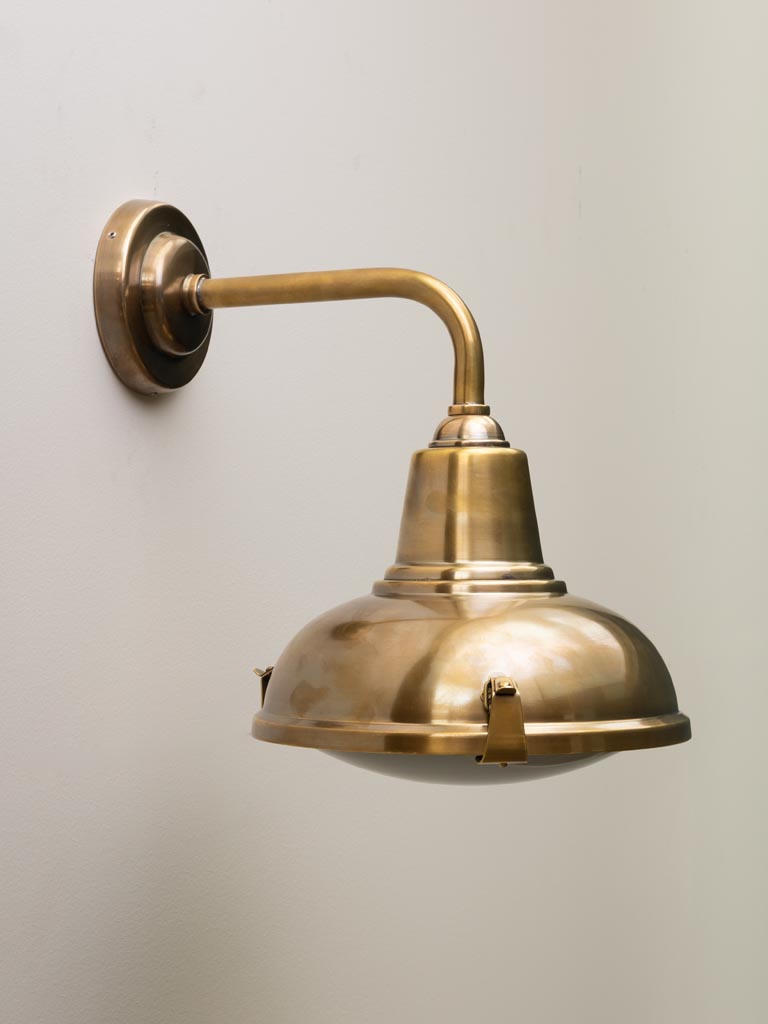 applique-laiton-cygne-chehoma-31777.jpg Applique Cygne patine laiton déco brocante Chehoma – Image 1