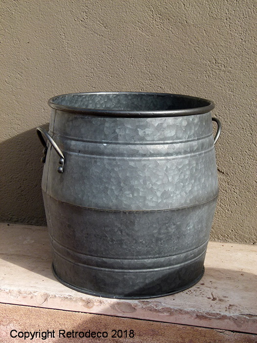 bac_zinc_ib_laursen_5613-00_2.jpg Pot de fleurs zinc patiné MM déco campagne Ib Laursen – Image 1