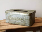 Boîte à mouchoirs zinc Servez-vous – Image 2