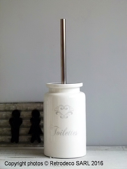 brosse_toilettes_antic_line_SEB15505.jpg Brosse de toilette céramique coeur gris Antic Line – Image 1