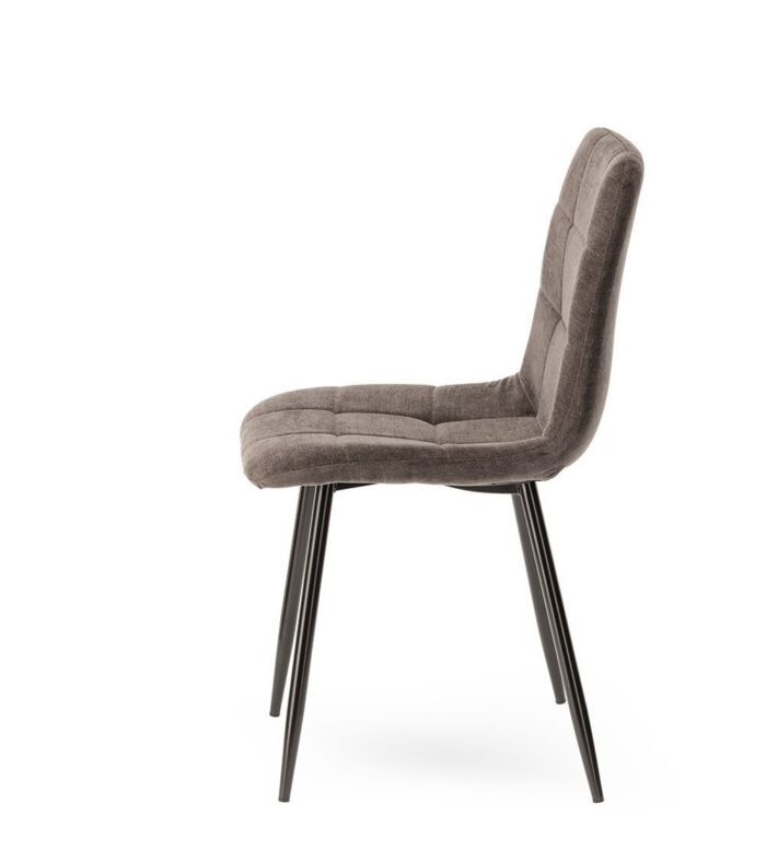 Chaise Manta tissus gris – Image 3