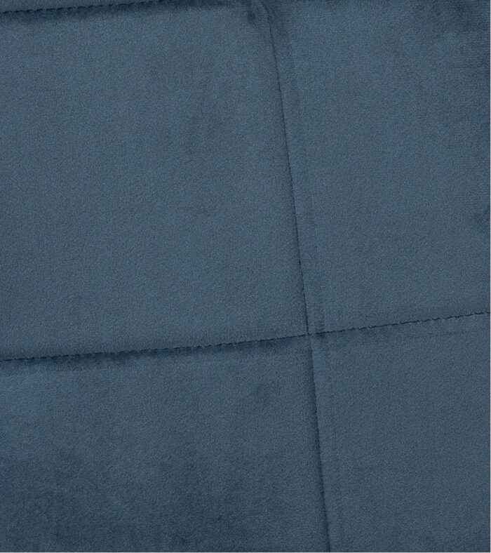 Chaise Manta velours Bleu nuit – Image 6