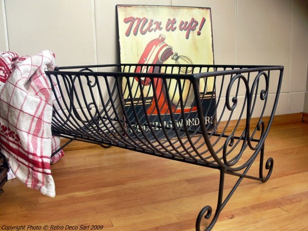 egouttoirsurpied.jpg Egouttoir sur pied décoration brocante – Image 1