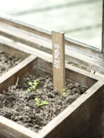 Set de 4 étiquettes de jardin en bois déco campagne Ib Laursen
