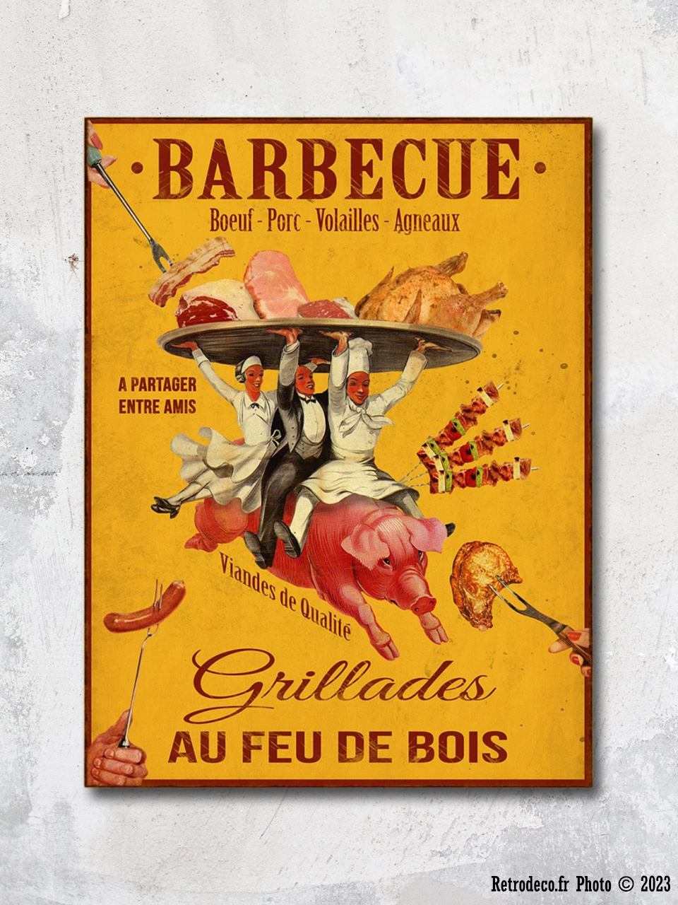 grande-plaque-metal-grillades-antic-line-SEB17559.jpg Plaque métal patiné Barbecue Grillades Antic Line – Image 1