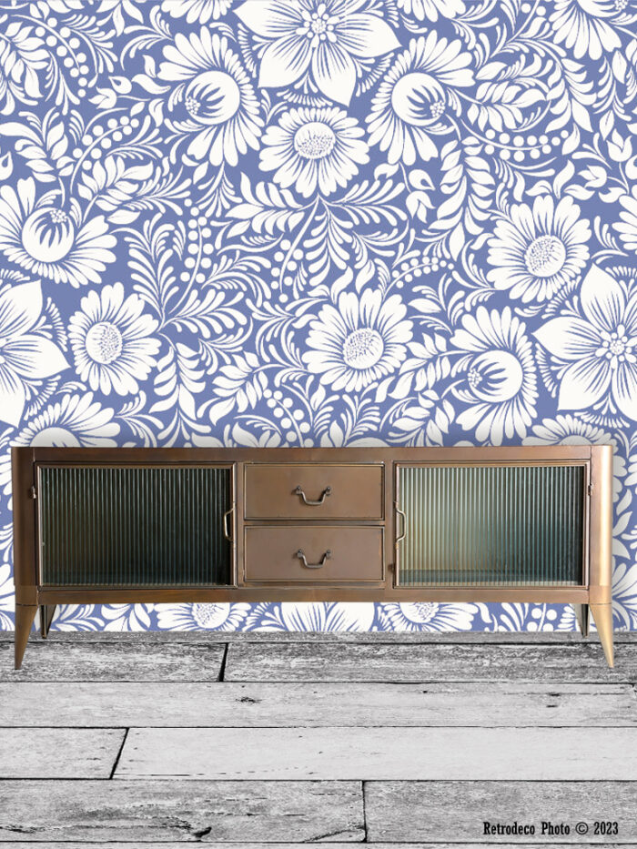 Meuble TV Spessa metal Lastdeco déco vintage – Image 1