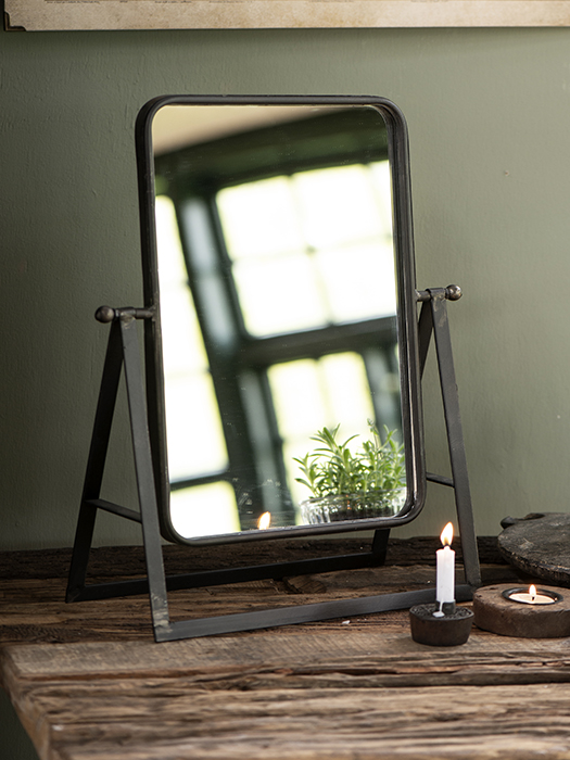 Glas & Metall Schwarz Hängende Laterne Flach Top Mit Muster 17 CM Von Ib Laursen