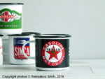 Tasse en métal émaillé Texaco – Image 2