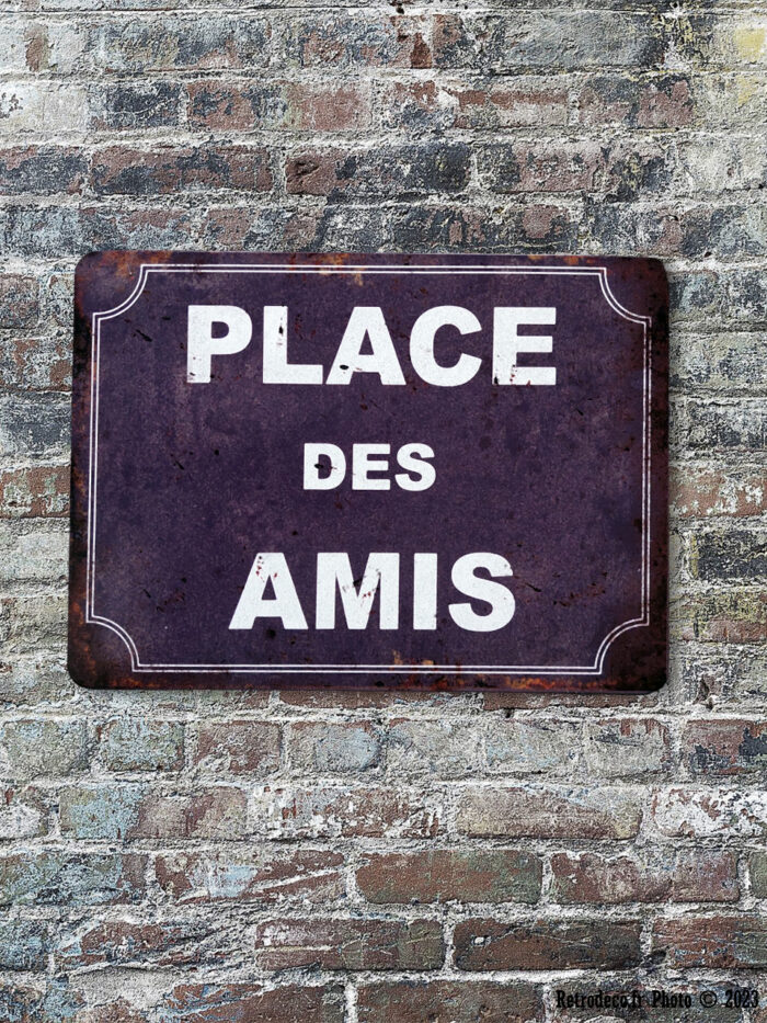 Plaque Place des Amis – Image 1