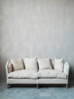 Canapé lin beige Marie-Antoinette Chehoma