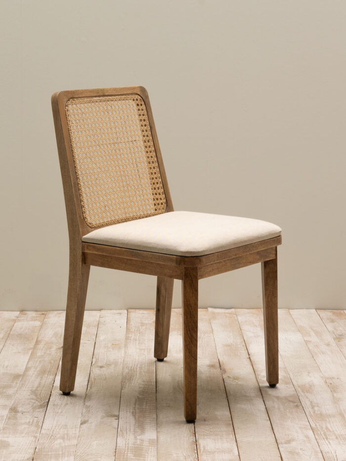 Chaise dos cannage Pablo Chehoma – Image 1