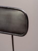 Chaise rotative Desk ajustable métal noir – Image 3