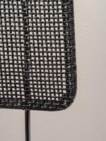 Chaise rotin noir Doto – Image 3
