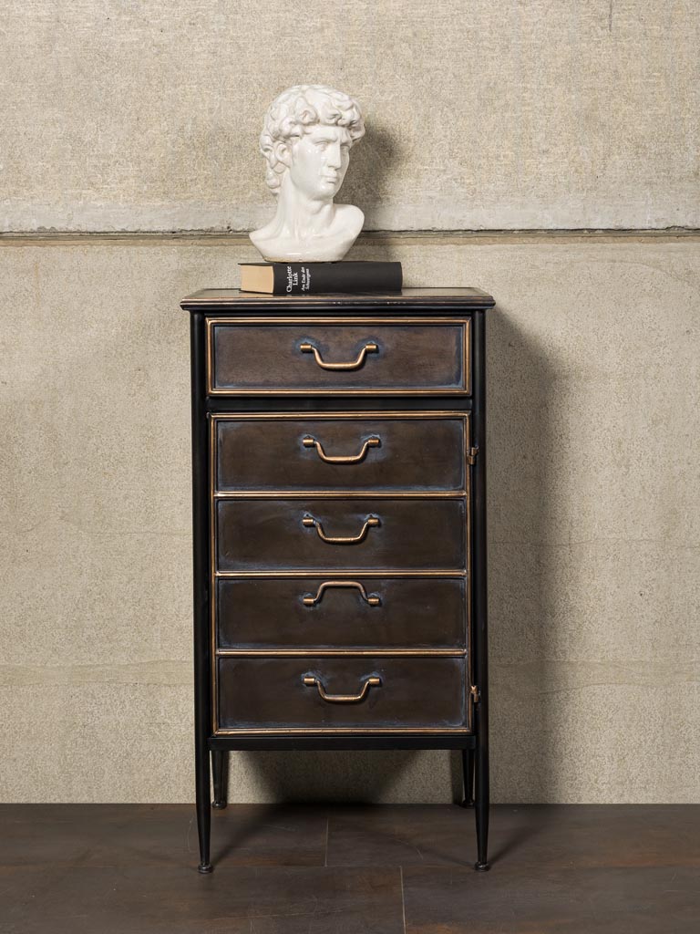 Commode-Bonaparte-chehoma-31623.jpg Commode 1 tiroir 1 porte Bonaparte déco brocante Chehoma – Image 1