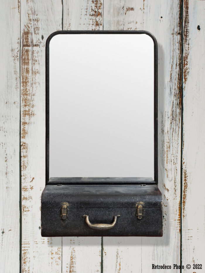 Miroir étagère Travel cabinet de curiosités Chehoma – Image 1