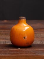Mini vase jaune en céramique – Image 2