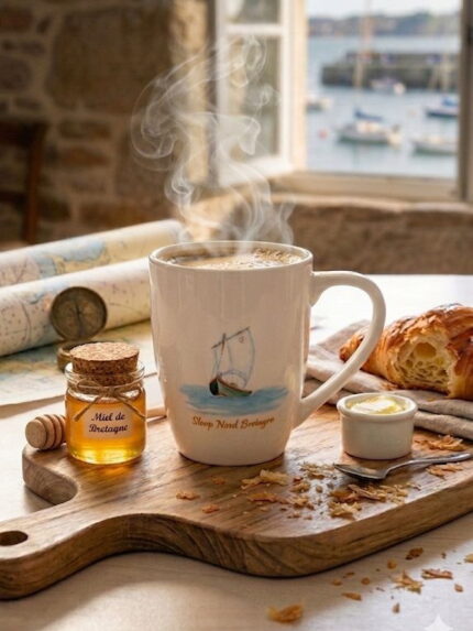 Mug Sloop Bas Léon déco Bord de mer Chehoma