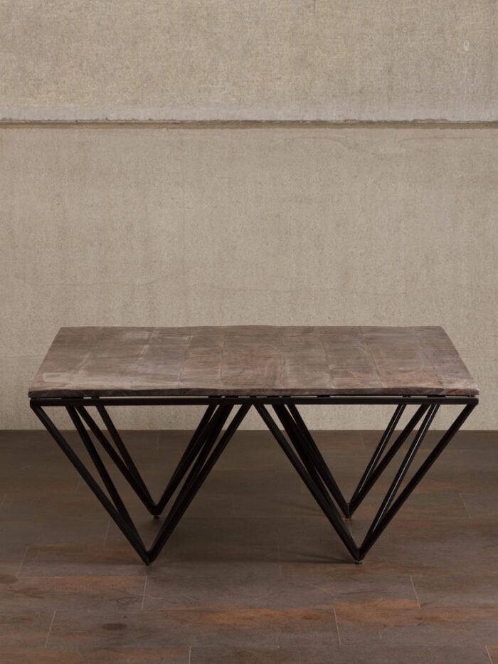 Table basse acacia Reverse Chehoma – Image 3