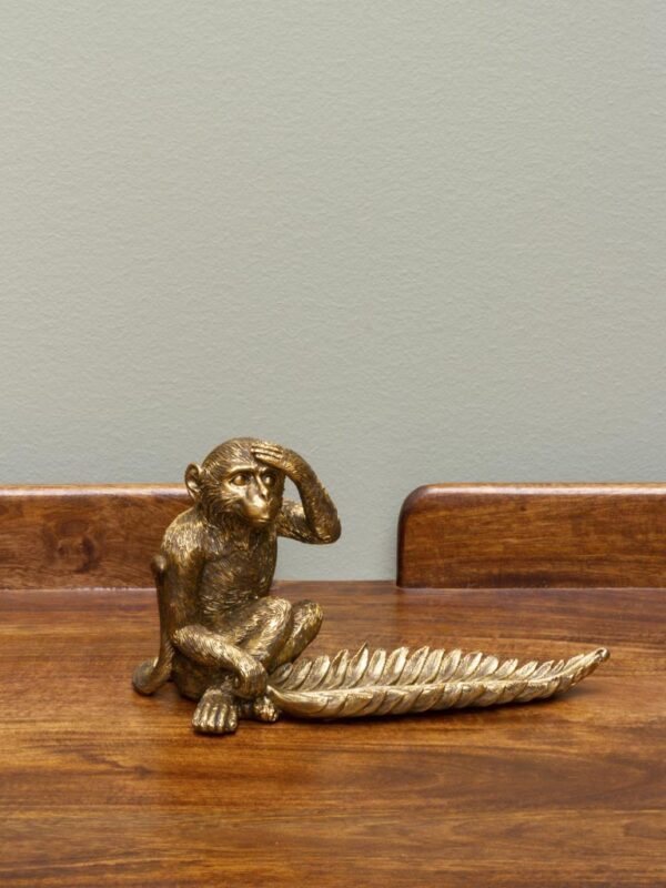Figurine Ancienne Singe - Objet Déco Vintage - Collection Monkey