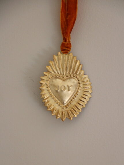 Coeur ex-voto à suspendre Joy Chehoma