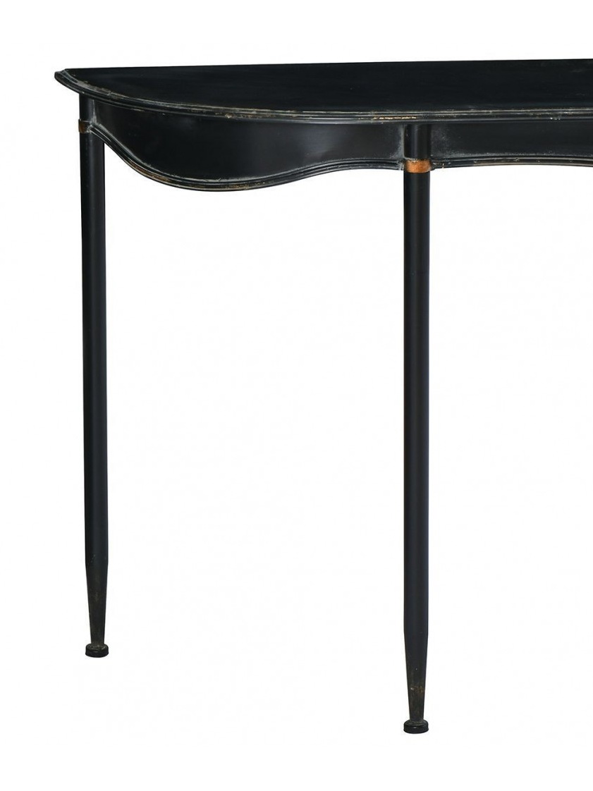 console-alegra-athezza-1006323_01.jpg Console Alegra métal noir patiné déco brocante Athezza – Image 1