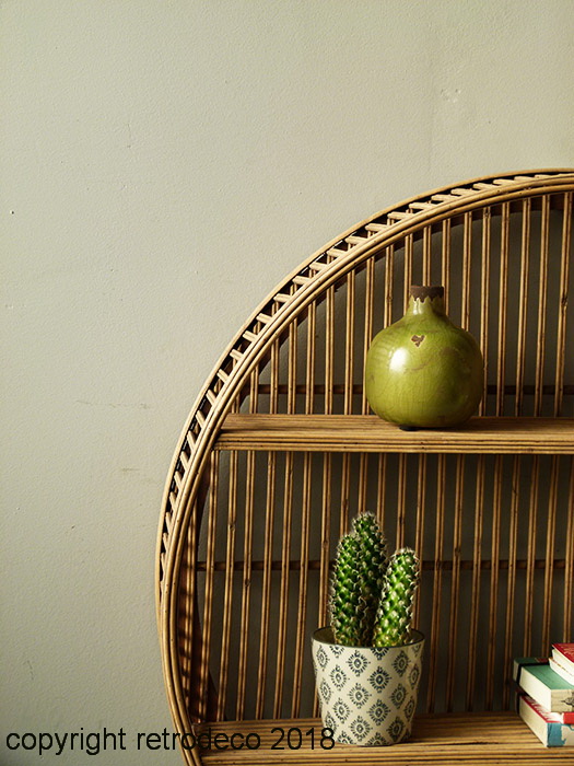 Etagère ronde Babou en bambou déco naturelle Athezza – Image 1