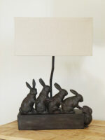 Lampe et abat-jour Petits lapins – Image 2