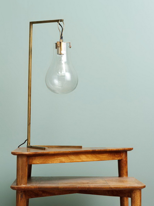 lampe_chehoma_27395.jpg Lampe goutte verre et laiton Chehoma – Image 1