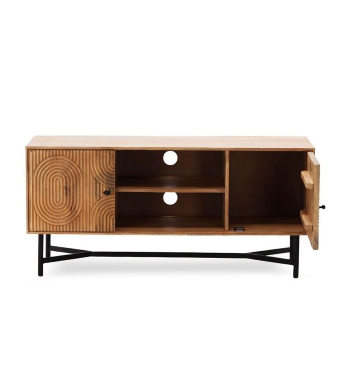 Meuble TV Wavy manguier – Image 3