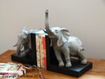 Serre-livres Eléphant déco brocante Chehoma