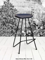 Tabouret de bar Coven assise bois Chehoma