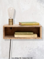 Applique étagère murale en bois déco atelier Chehoma