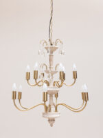 Lustre pampilles Saumur déco de charme Chehoma
