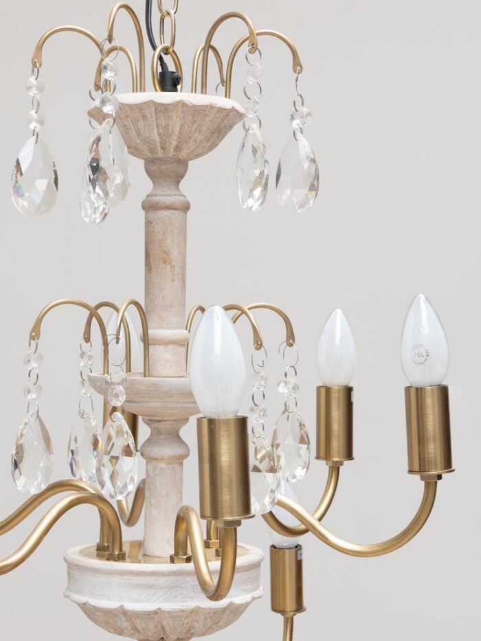 Lustre pampilles Saumur – Image 2