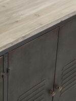 Meuble d'atelier métal patiné Crieff Lastdeco – Image 3