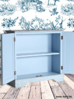 Buffet Osani bleu patiné déco campagne chic – Image 2