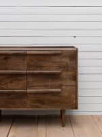 Buffet 2 portes 3 tiroirs Yagua déco vintage Chehoma – Image 4