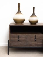 Buffet bas meuble TV Flagey déco ethnique Chehoma – Image 2