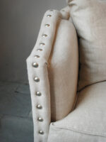 Canapé lin beige Marie-Antoinette Chehoma – Image 2