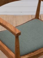 Chaise à accoudoirs acacia Kenzie – Image 3