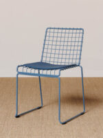 Chaise bleue Kwadro Chehoma