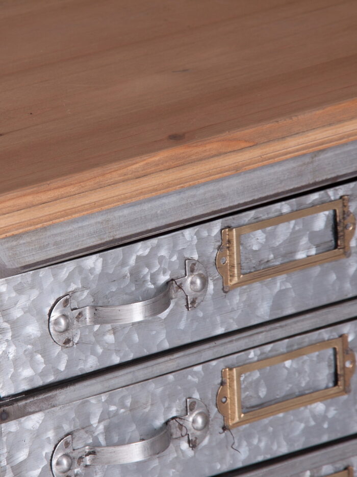 Meuble d'atelier Eklo bois et métal Lastdeco – Image 3