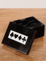 Boîte résine pour 3 jeux de cartes – Image 3