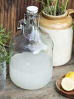 Bouteille bonbonne bouchon porcelaine 4.6 litres déco campagne – Image 2