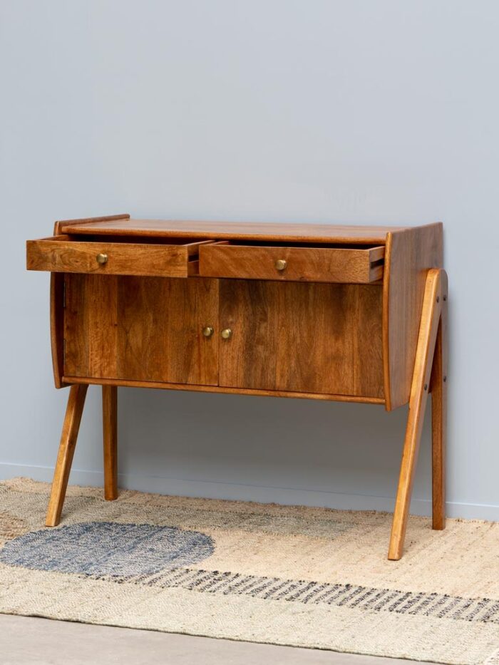 Buffet 2 portes 2 tiroirs Tamino déco vintage Chehoma – Image 2