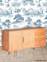 Buffet 2 portes 3 tiroirs Moss déco vintage Lastdeco – Image 2