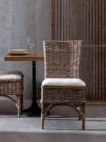 Chaise Madrid rotin Retrodeco