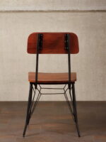 Chaise Carbon manguier métal Chehoma – Image 2