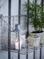 Etagère panier murale fil de fer déco atelier Ib Laursen – Image 2